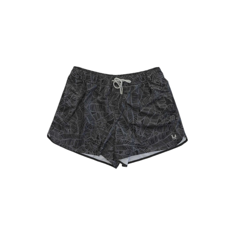 Huk Womens Pursuit Linear Leaf Volley 3 Inch Short