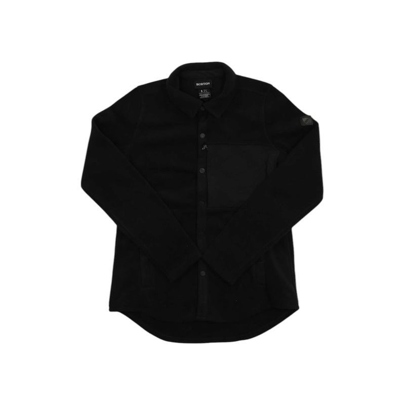 Burton Womens Hearth Snap Up Fleece Jacket