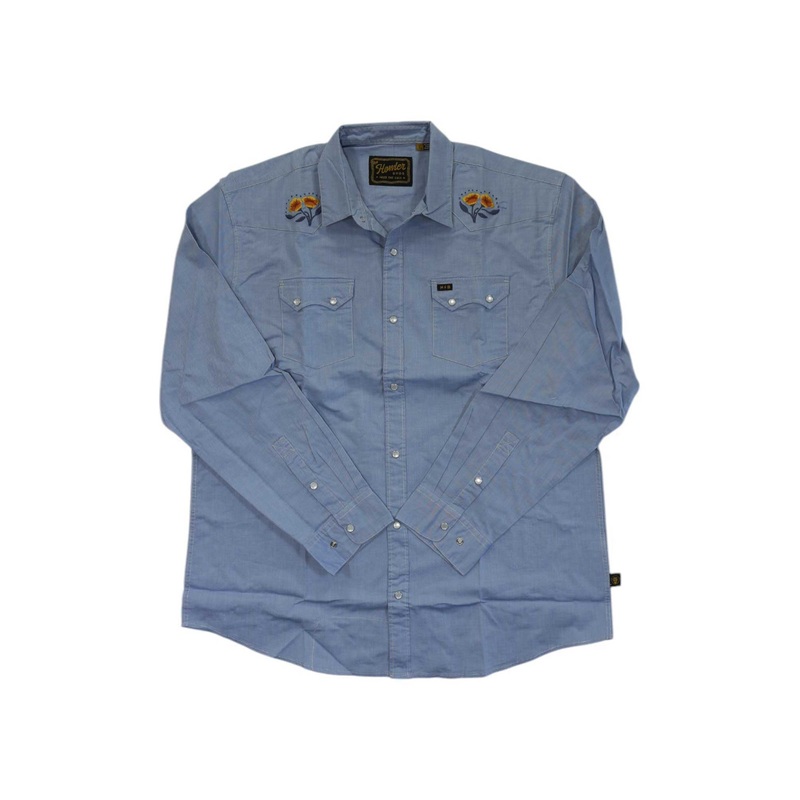 Howler Brothers Mens Crosscut Deluxe Snapshirt