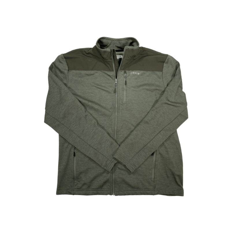 Bonded Mesh Full Zip Jacket