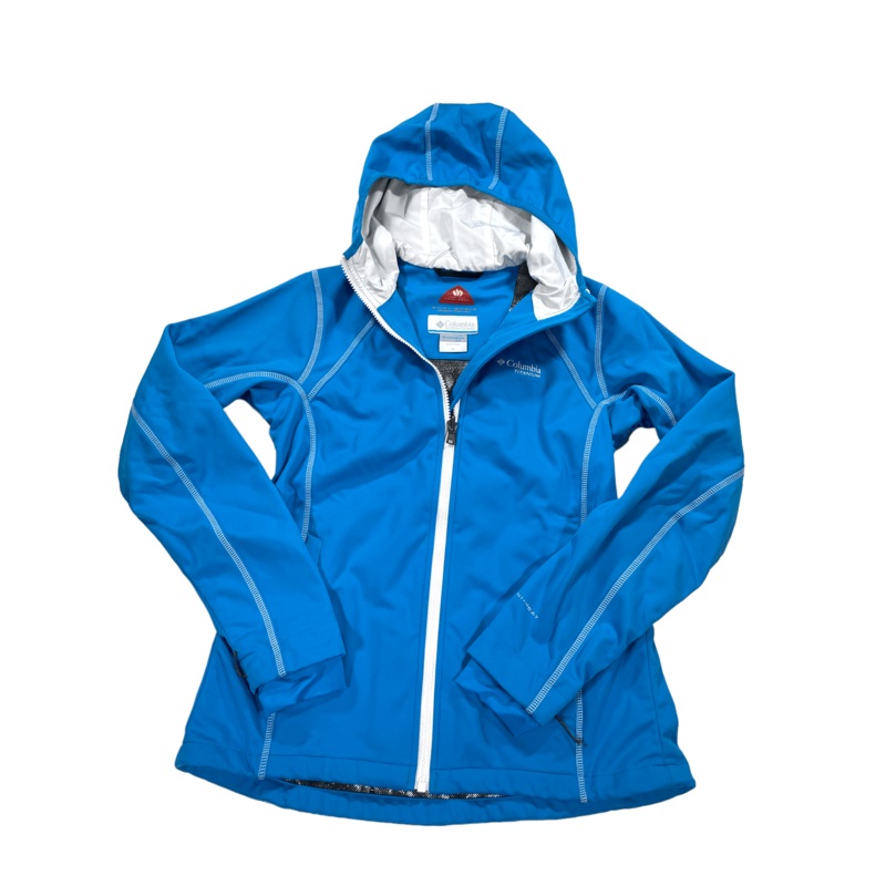 Women's PFG Softshell Stretch Hooded Jacket