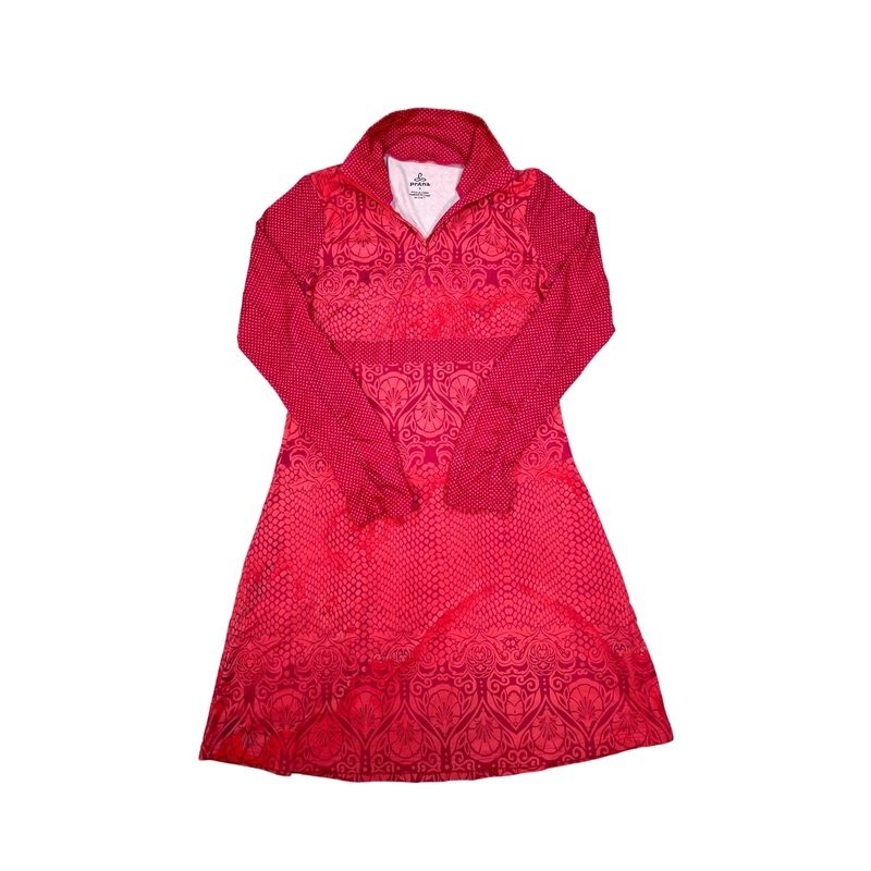 Quarter Zip Spandex Dress