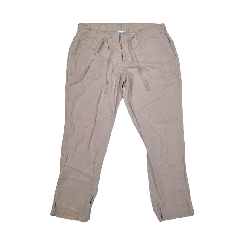 Womens Linen Lounge Pants