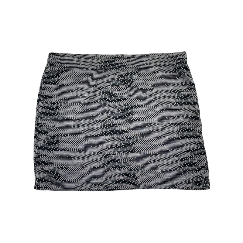 Merino Wool Printed Skirt