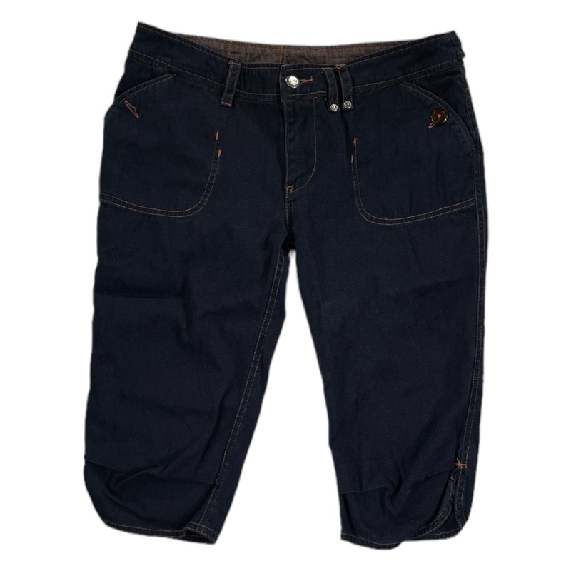 Womens Denim Capris