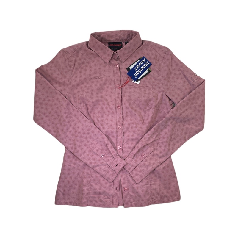 Womens Mammut Long Sleeve Button Up