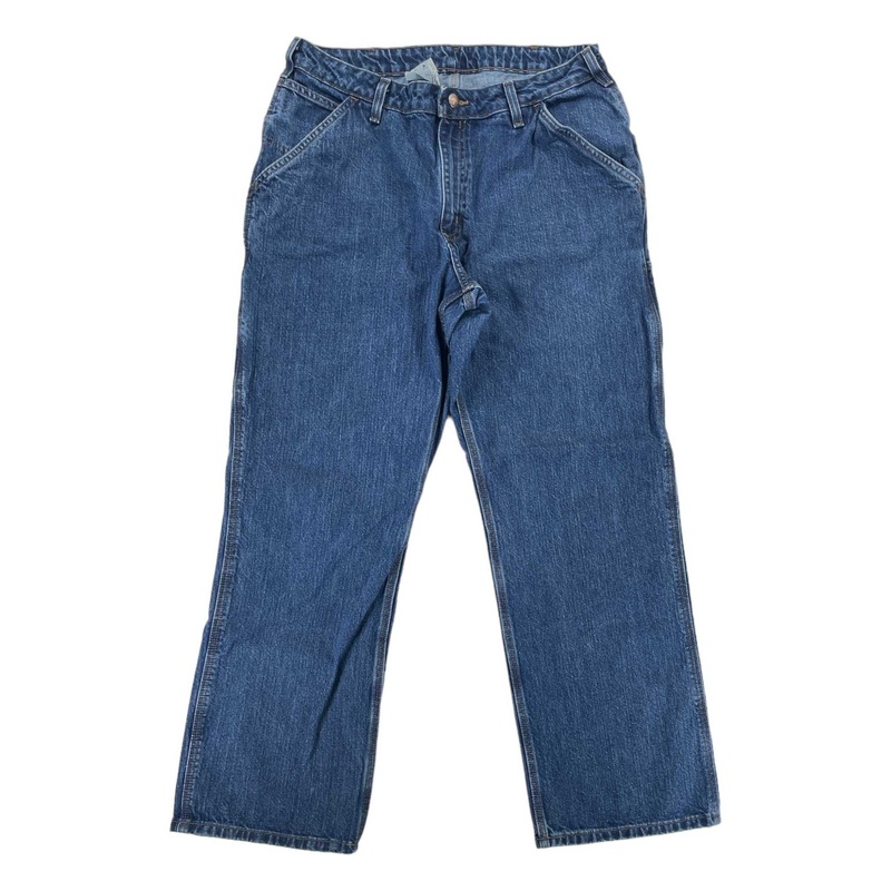 Womens Washed Denim Dungaree Pants