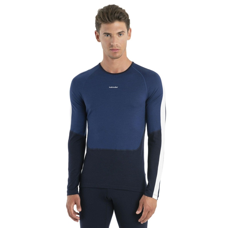 Icebreaker Mens Merino 200 Sonebula LS Crewe