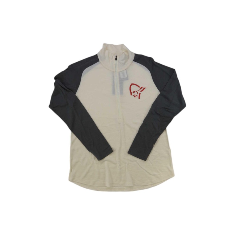 Norrona Womens Pureull Zip Neck Top