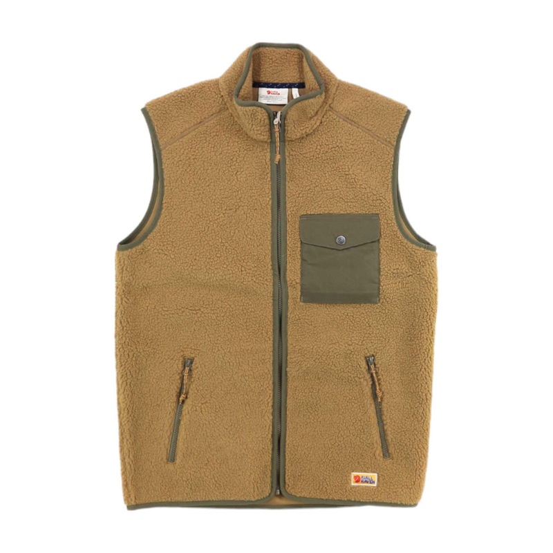 Fjallraven Mens Vardag Pile Fleece Vest