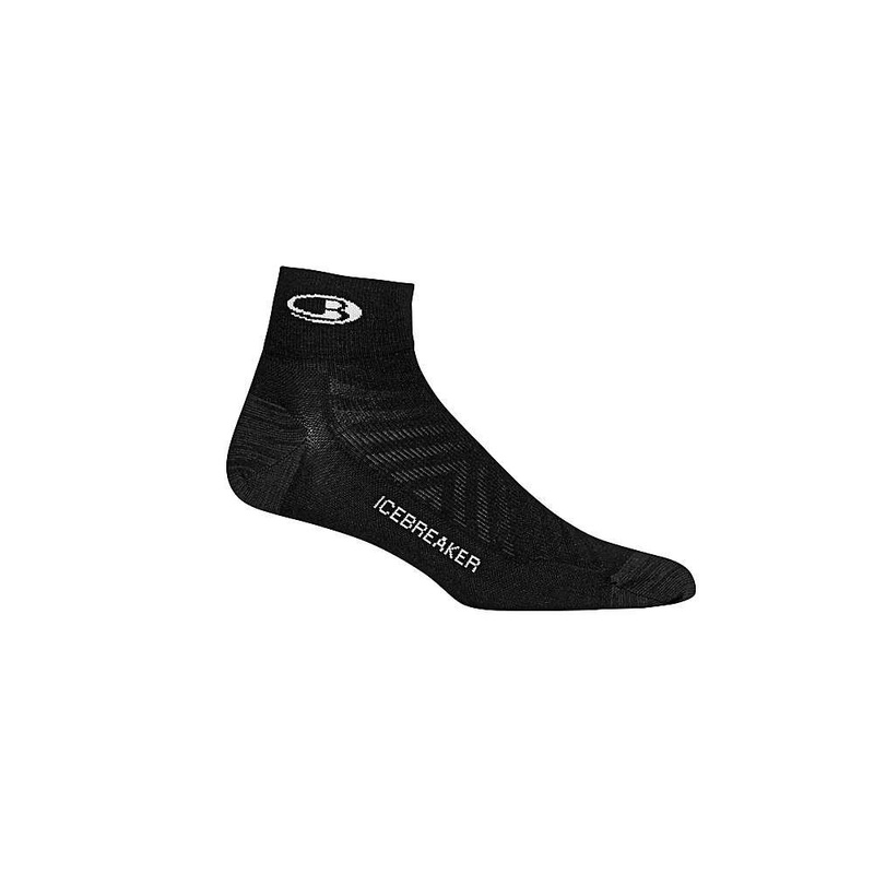 Icebreaker Mens Run+ Ultralight Mini Sock