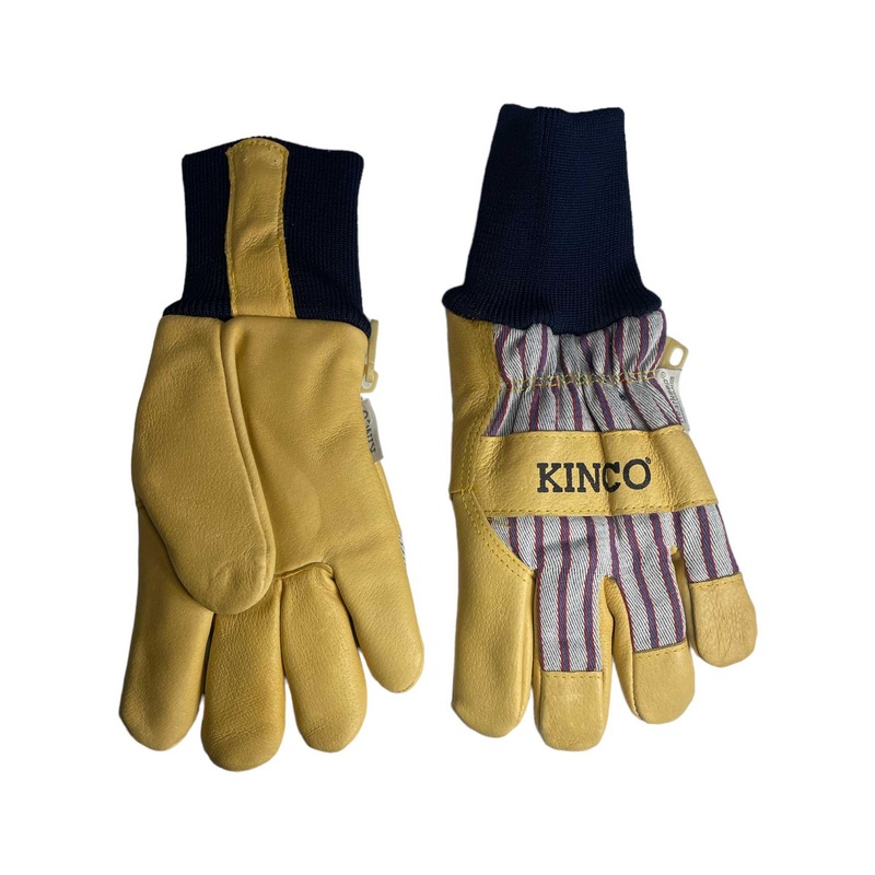Kinco Womens 1927KWW Lined Premium Grain Pigskin Palm Glove