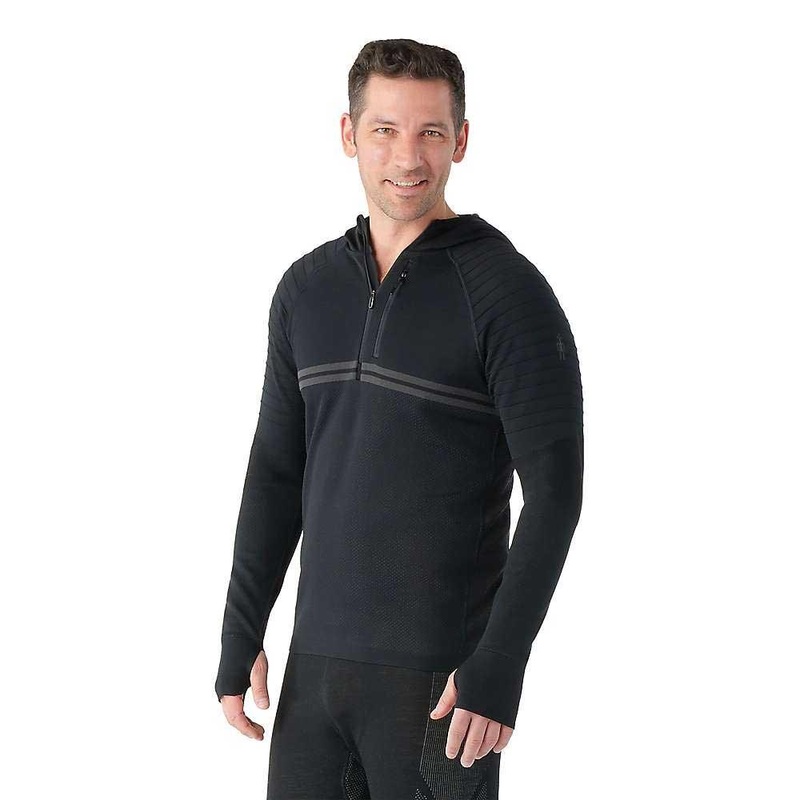 Smartwool Mens Intraknit Merino Tech 1/2 Zip Hoodie
