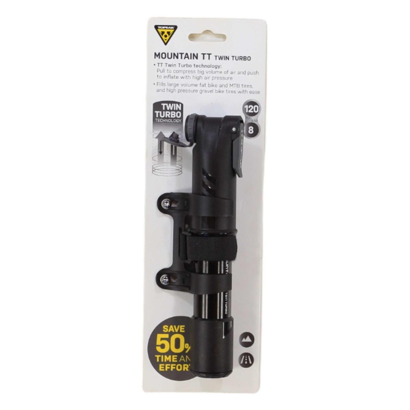 Topeak Mountain TT Twin Turbo Pump