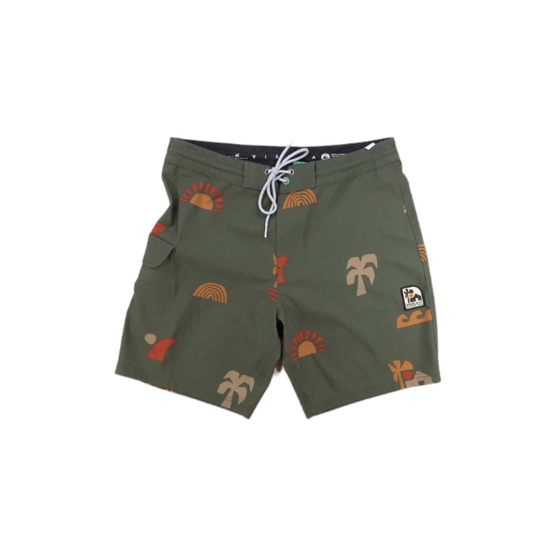 Vissla Mens Ecology Center Surf Farm 17.5 Inch Boardshort