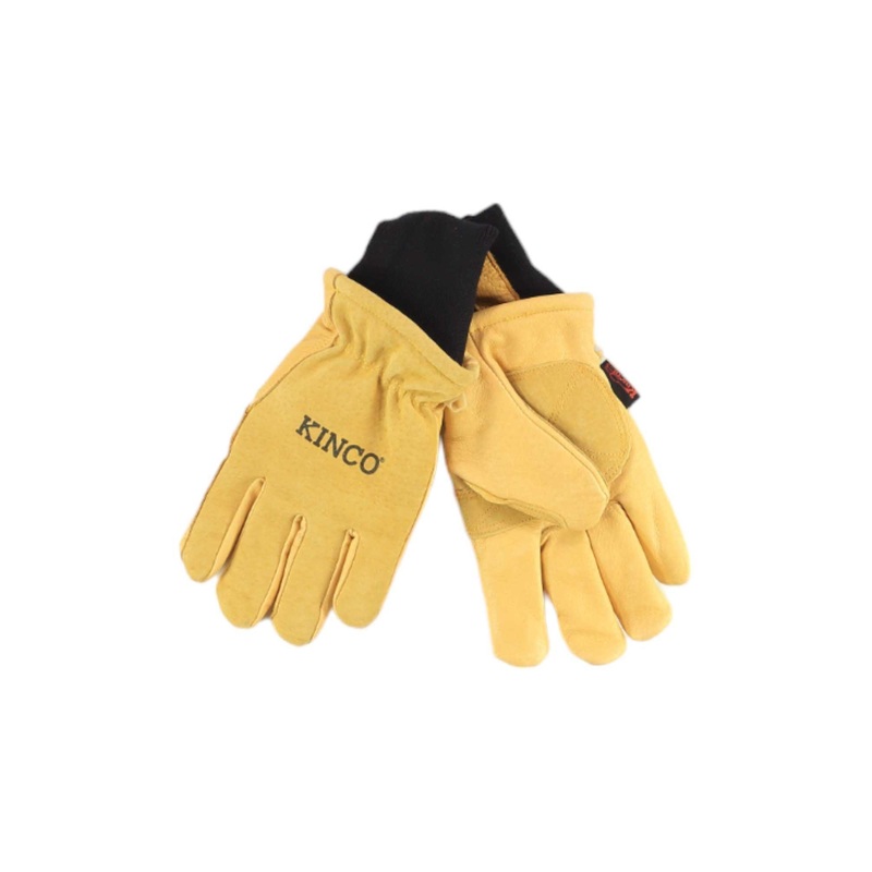 Kinco Lined PG and Suede Pigskin Ski Glove + Omni Cuff