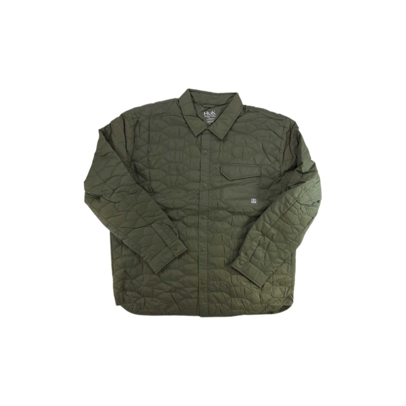 Huk Men's Tarpon Quilt Shacket