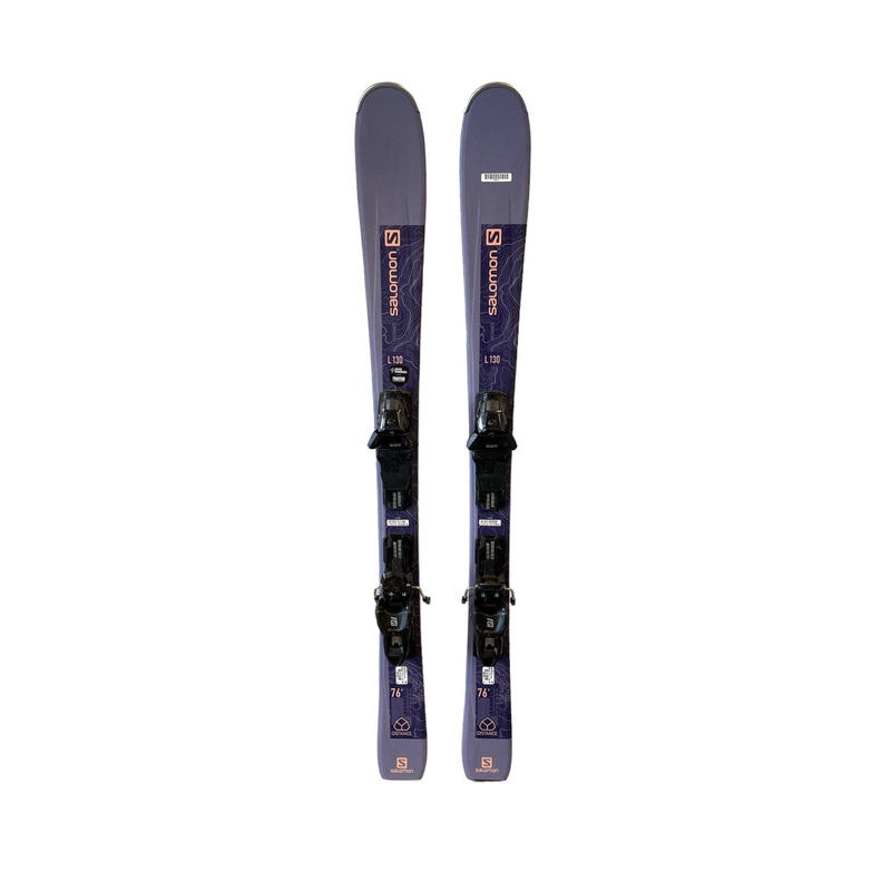 Salomon Womens Distance 76 Skis with Salomon M10 Bindings