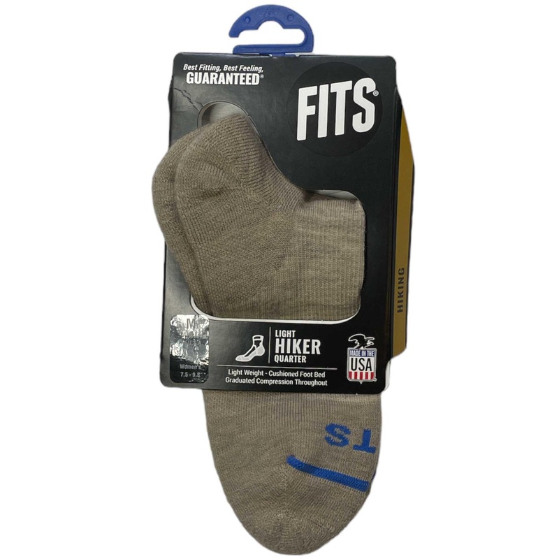 Fits Light Hiker Quarter Sock