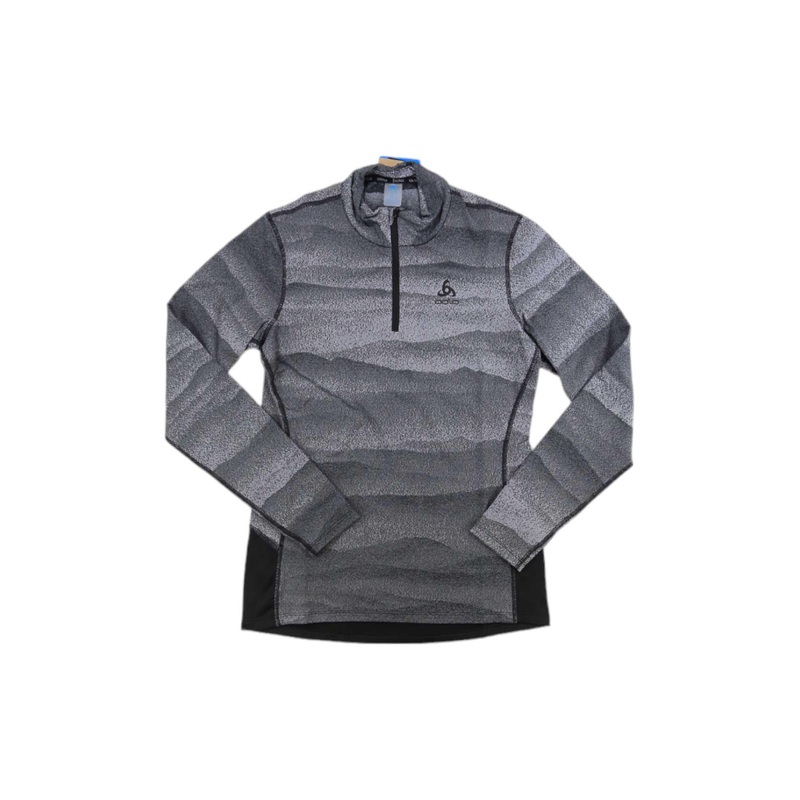 Odlo Women's Whistler Eco Turtle Neck Half Zip BL LS Top