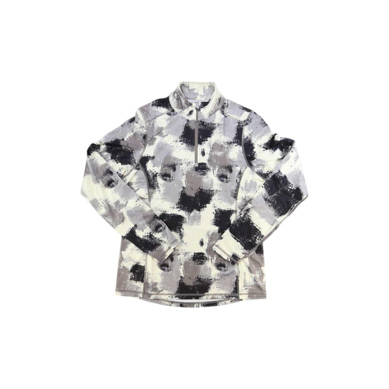 Hot Chillys Women's Micro-Elite Chamois Printed Zip T
