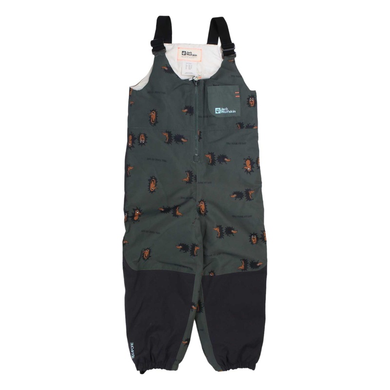 Jack Wolfskin Kids' Gleely 2L Ins Printed Bib Pant