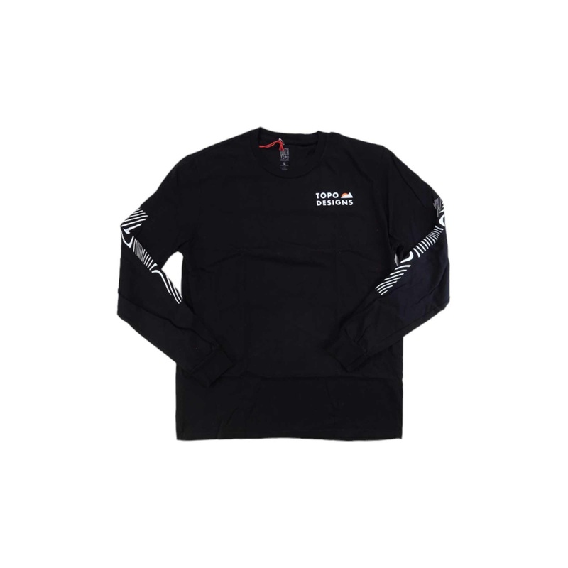 Topo Designs Mens Mountain Waves LS Tee