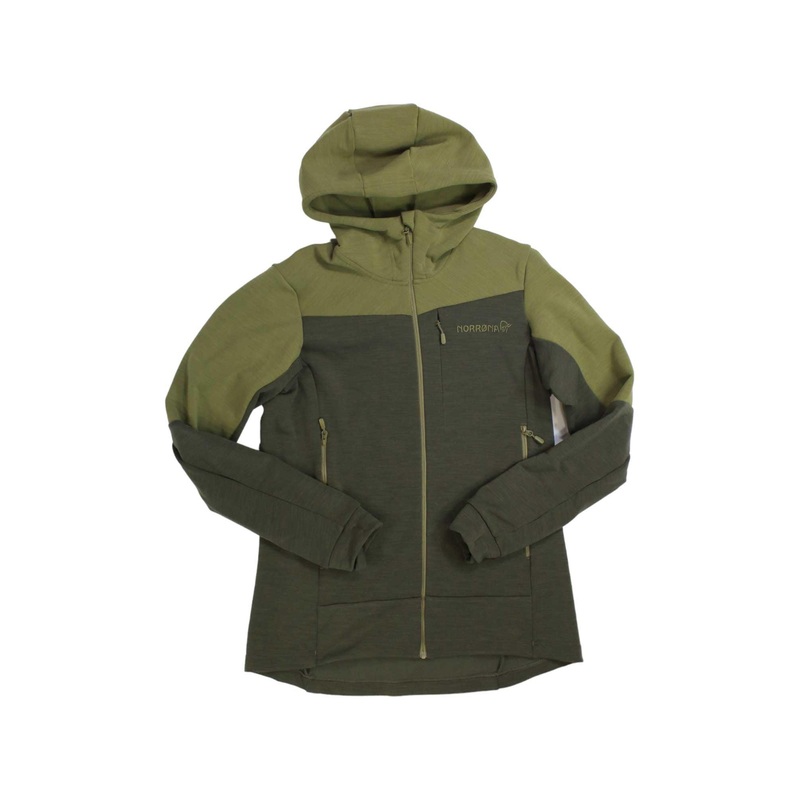 Norrona Mens Falketind Warmwool2 Stretch Zip Hoodie