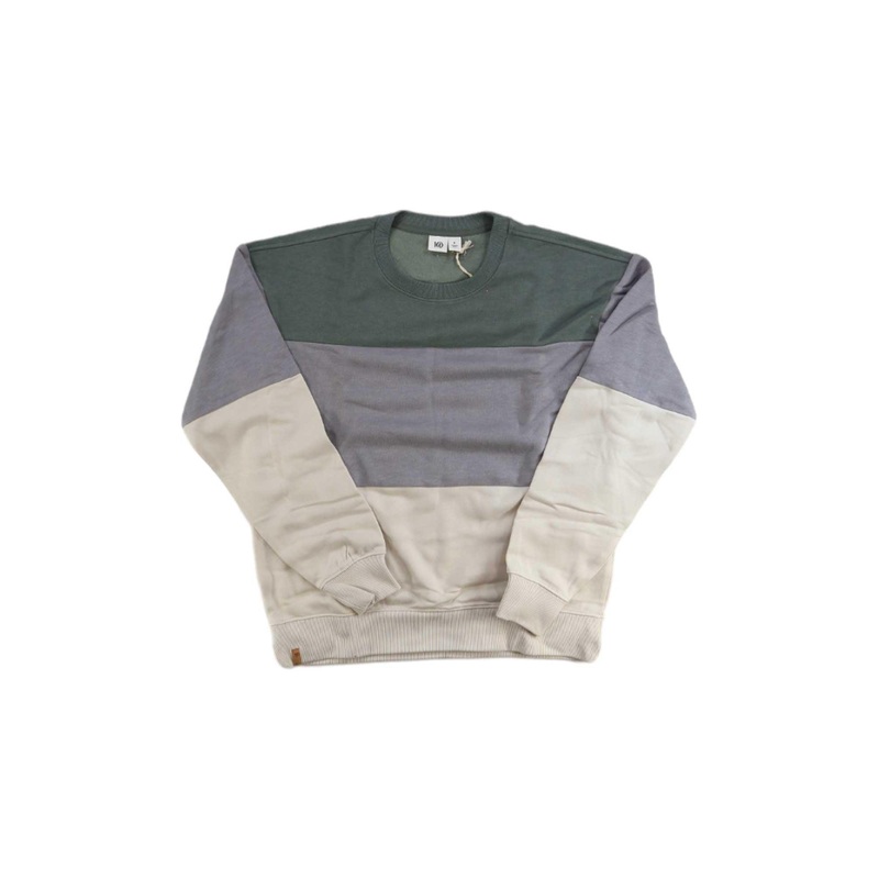 Tentree Womens Treefleece Blocked Crew