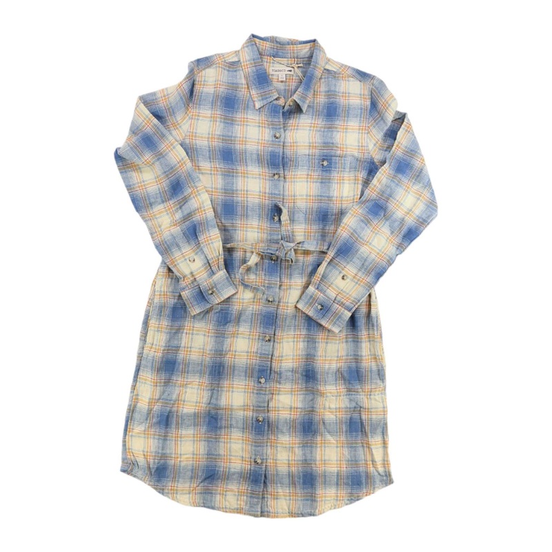 Toad & Co Womens Re-Form Flannel Shirt Dress
