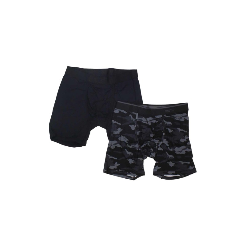 BN3TH Men's Classic Solid Boxer Brief 2 Pack