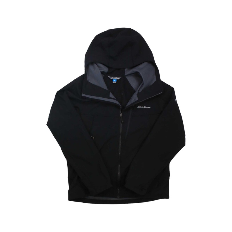 Eddie Bauer First Ascent Mens Sandstone Shield Hooded Jacket