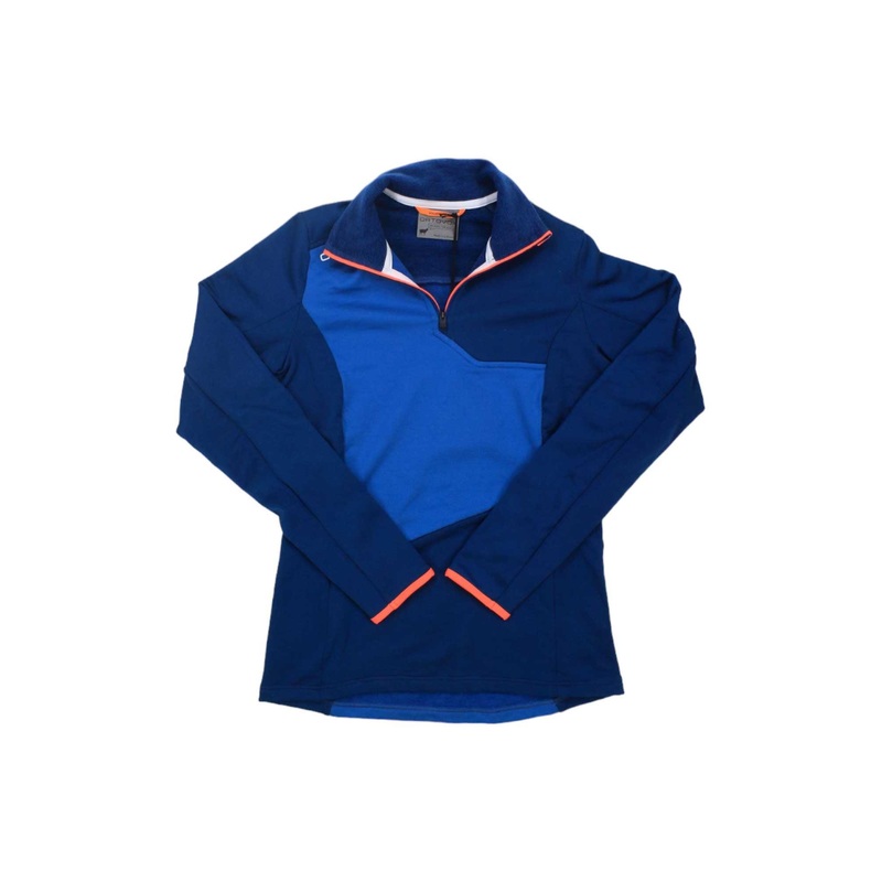 Ortovox Womens Fleece Light Zip Neck Pullover