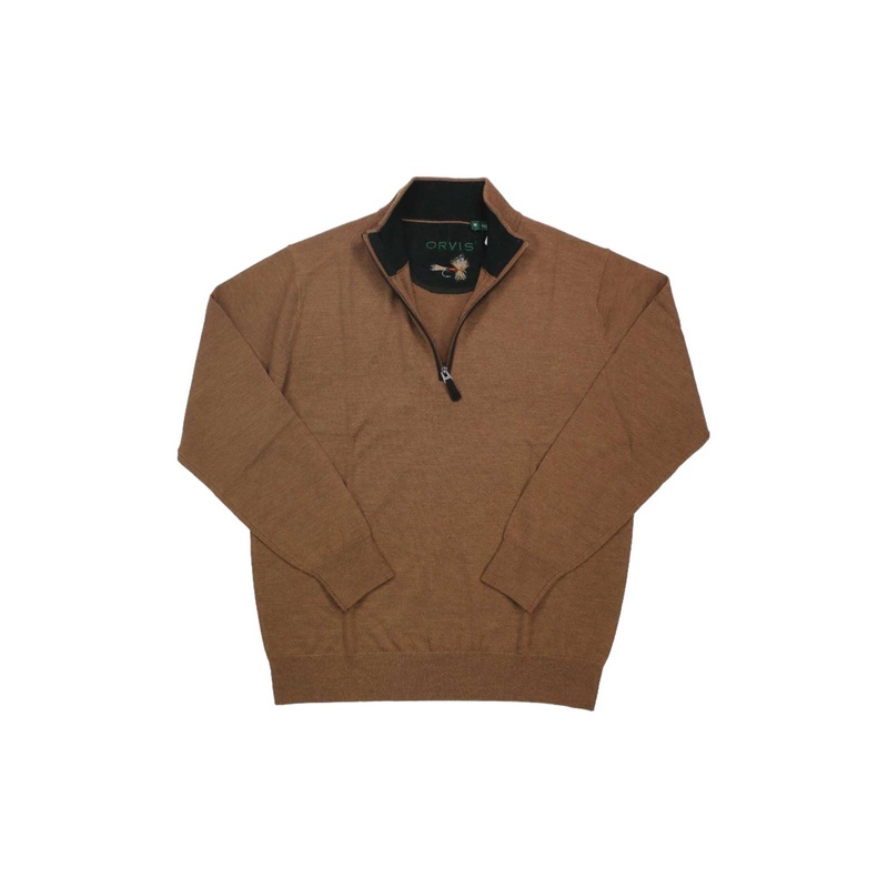 Orvis Men's Merino Wool Quarter-Zip 2.0 Sweater