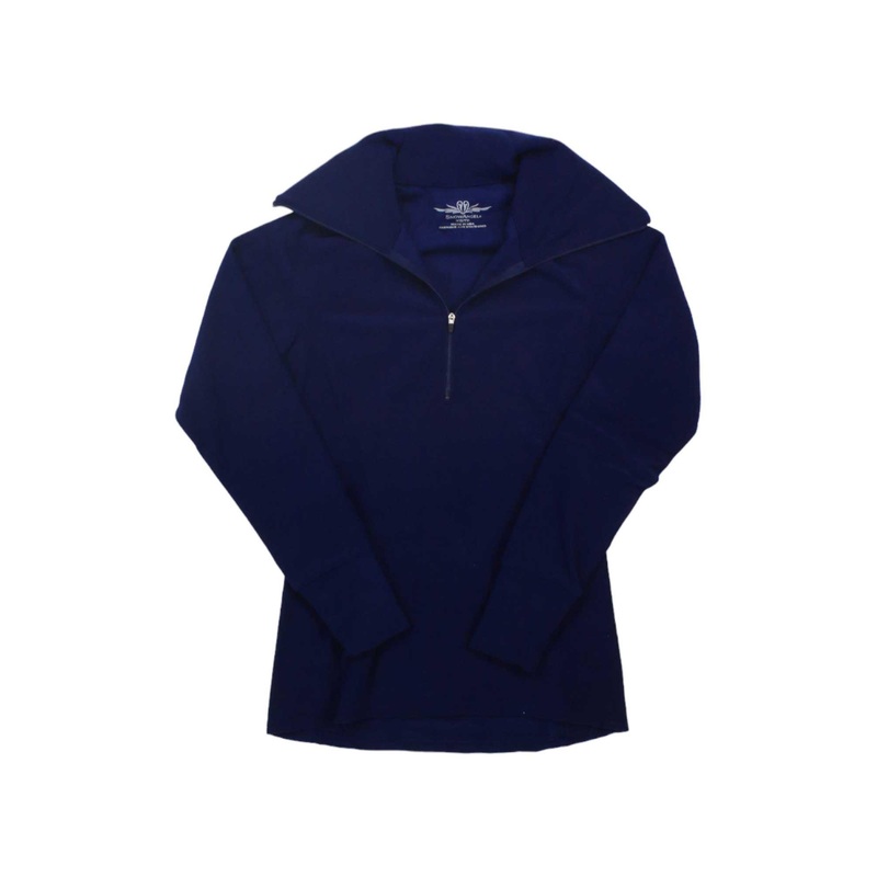 Snow Angel Women's Vixen Velour Poets Collar Top