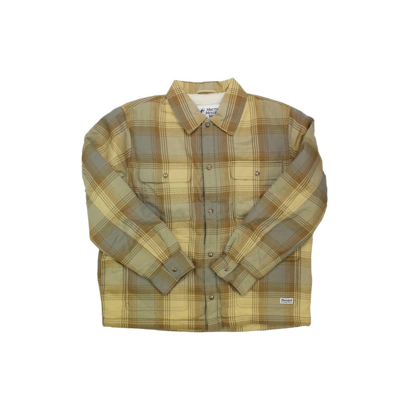 Mens Ridgefield Sherpa Flannel Shirt Jacket