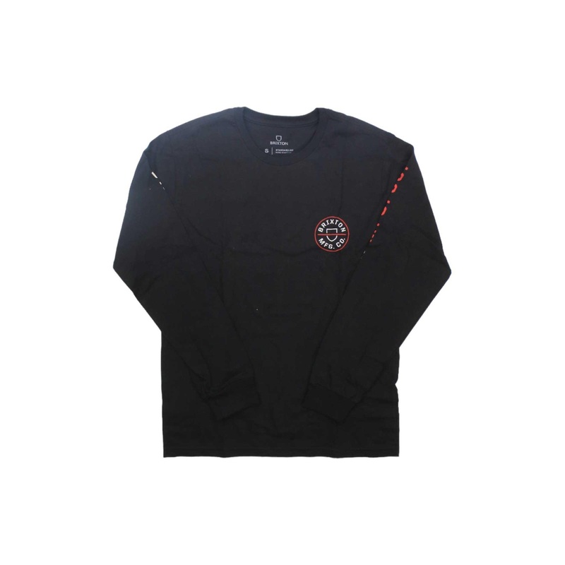 Brixton Men's Crest L/S Standard Tee