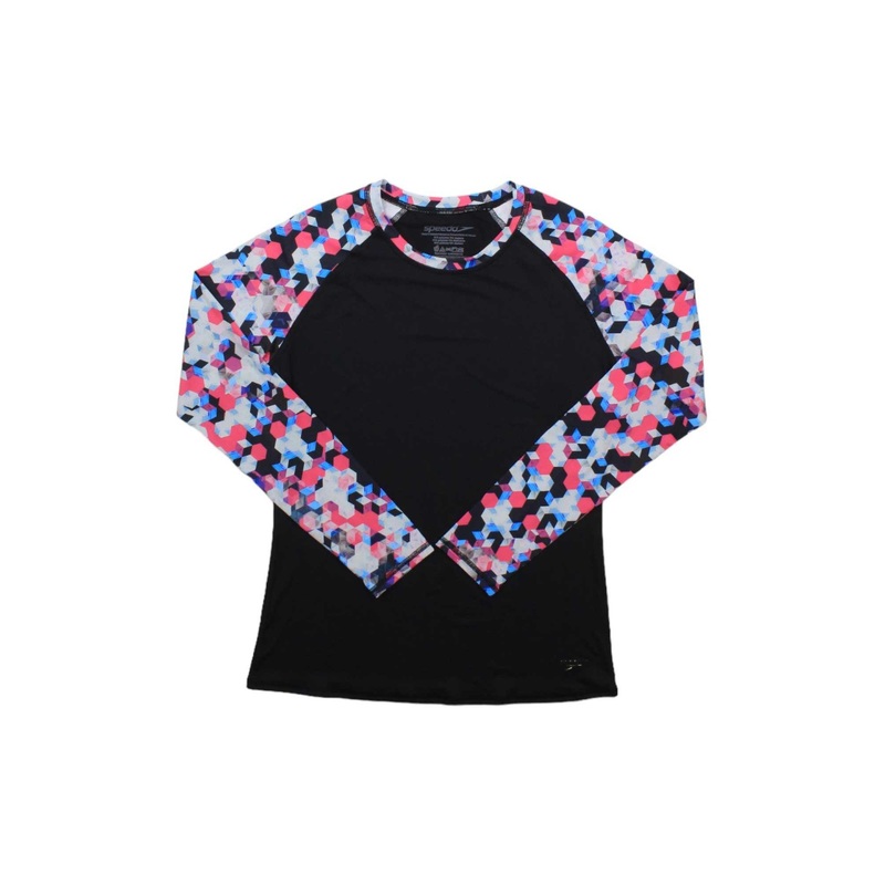 Speedo Women's Printed LS Rashguard