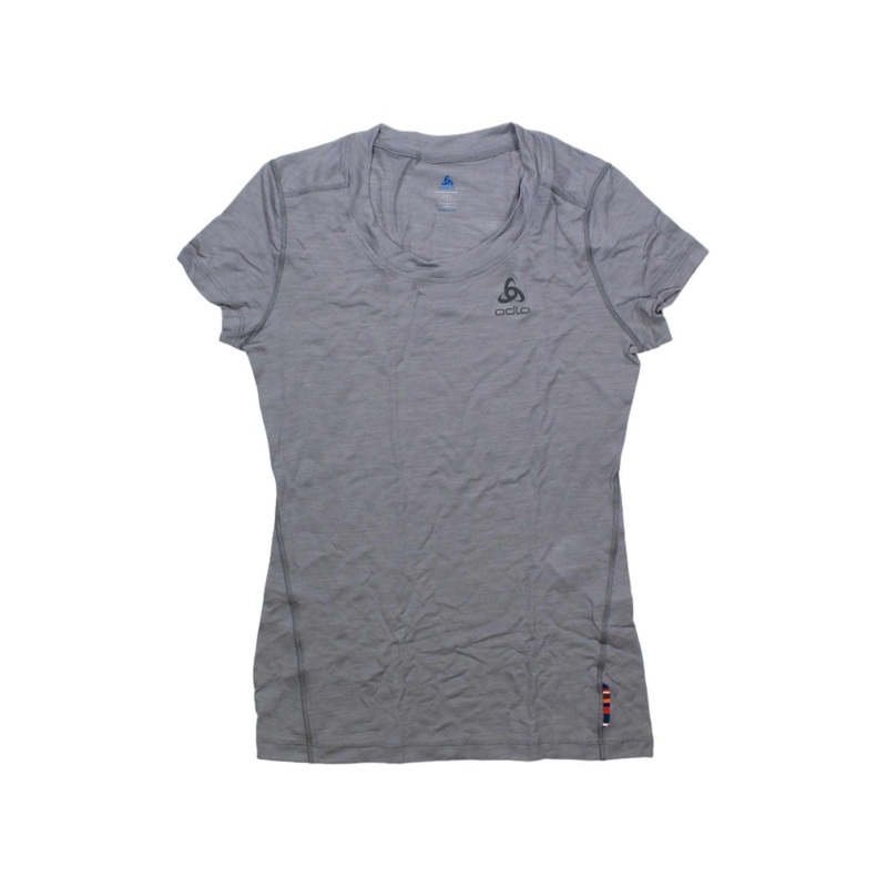 Odlo Women's Merino 130 BL Crew Neck SS Top