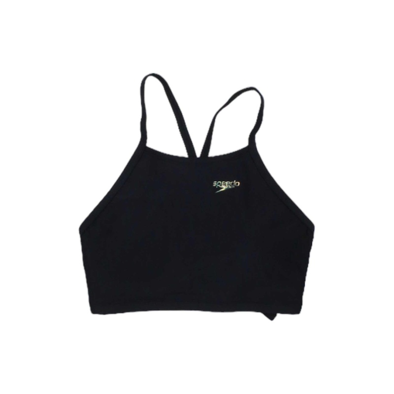 Speedo Women's High Neck Tie Back Bikini Top