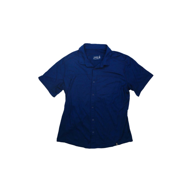 Smartwool Mens Merino Sport 150 Short Sleeve Button Up