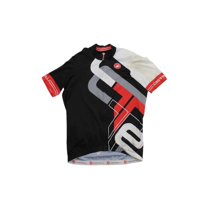 Castelli Mens Cycling Jersey with Water Bottle Pockets