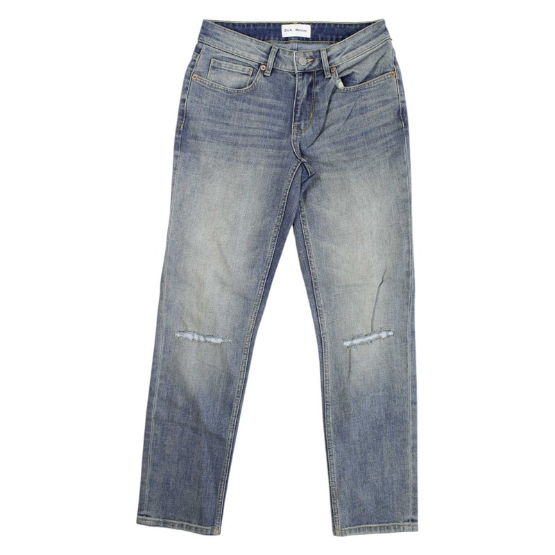 dish Womens Straight Leg Jean