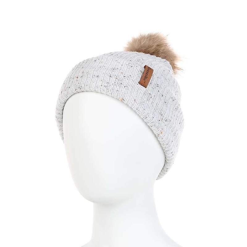 Moosejaw Womens Winterfetti Pom Cuff Beanie