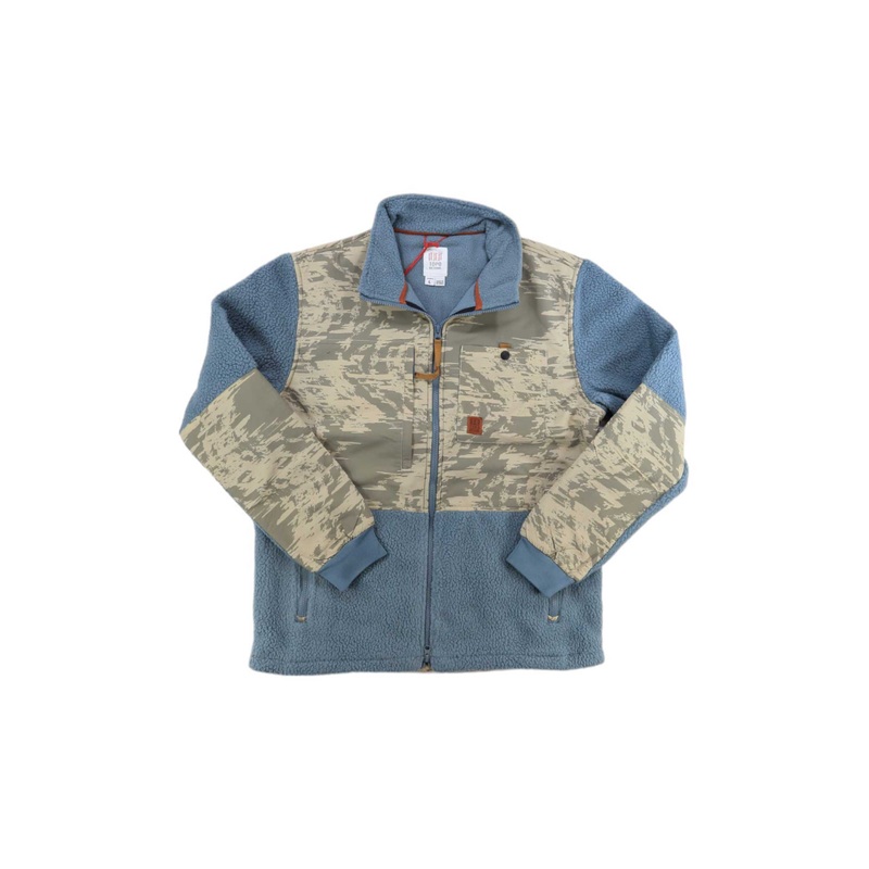 Topo Designs Mens Subalpine Fleece Printed Jacket