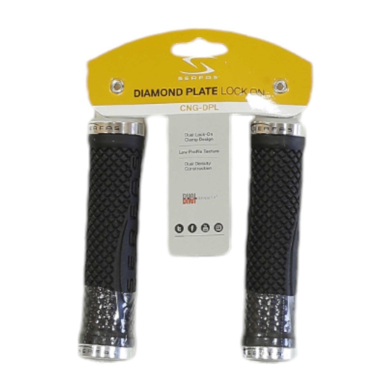 Serfas CNG-DPL Connectors Diamond Plate Lock-On Grip