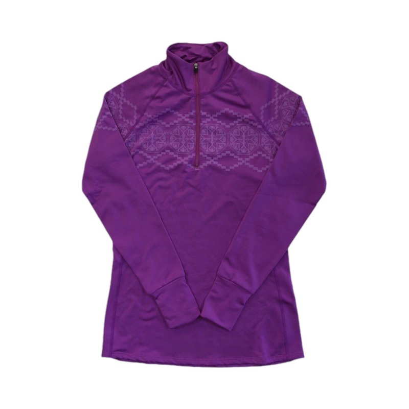 Snow Angel Women's Alpine Graphic Zip T-Neck