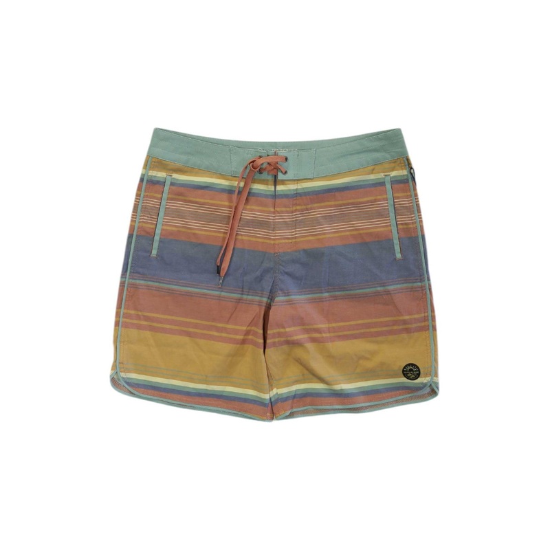 United By Blue Men's Organic Scalloped Boardshort