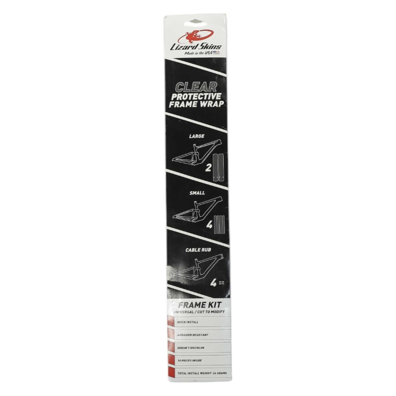 Lizard Skins Clear Protective Frame Wrap- Frame Kit