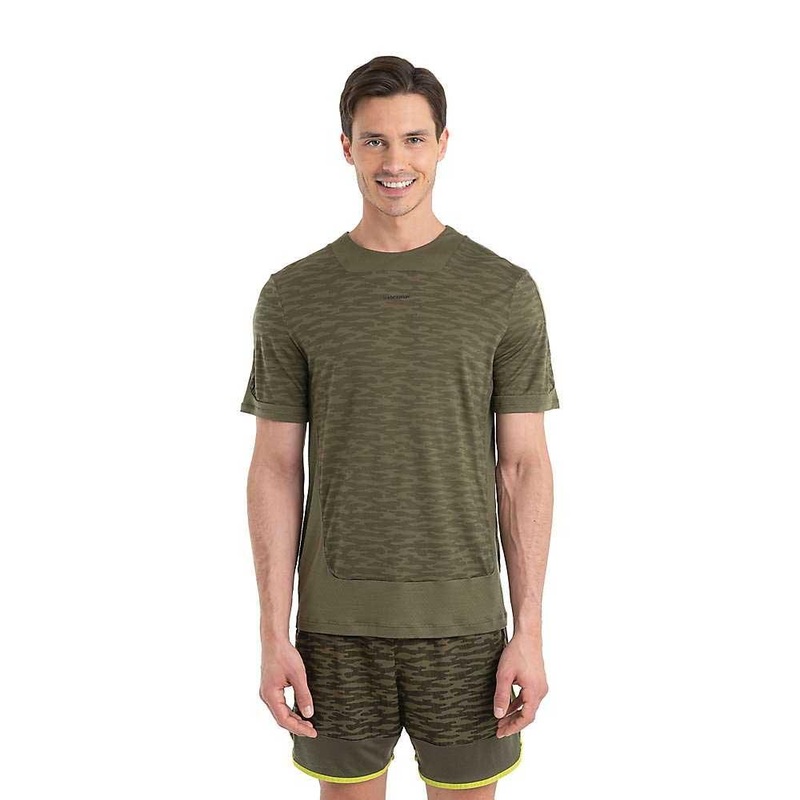 Icebreaker Mens Merino 125 Zoneknit IB Topo SS Tee